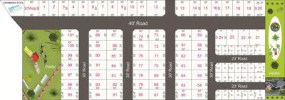 Images for Layout Plan of Manju Yakshini Metro City