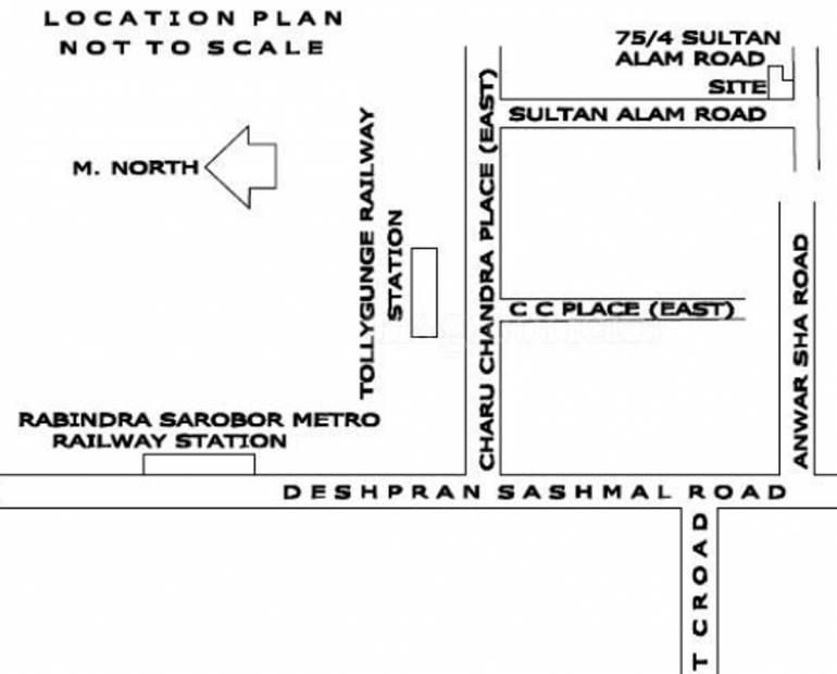 Images for Location Plan of MVK Verdant Parwati