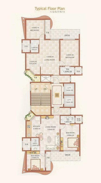 Images for Cluster Plan of Muktistar Sapphire Heights