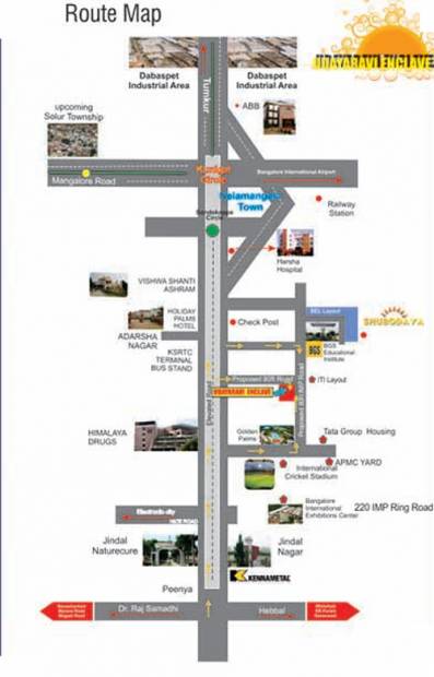 Images for Location Plan of Bhagini Developers Udaya Ravi Enclave