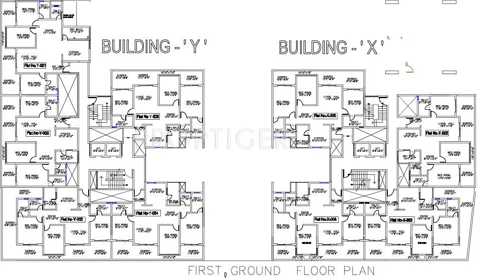  mithila Building G Cluster Plan