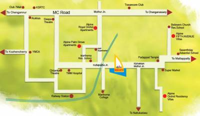 Images for Location Plan of Alpine Homes India Heights