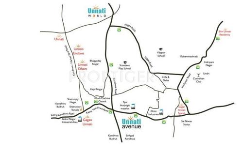 Images for Location Plan of Hrutviin Unnati Avenue
