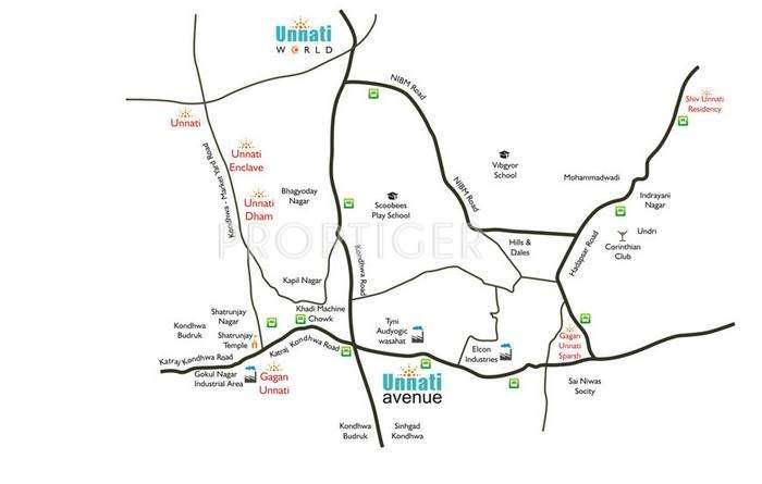 Images for Location Plan of Hrutviin Unnati Avenue