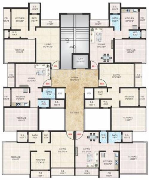 Images for Cluster Plan of Platinum Sai Grace Images for Cluster Plan of Platinum Sai Grace