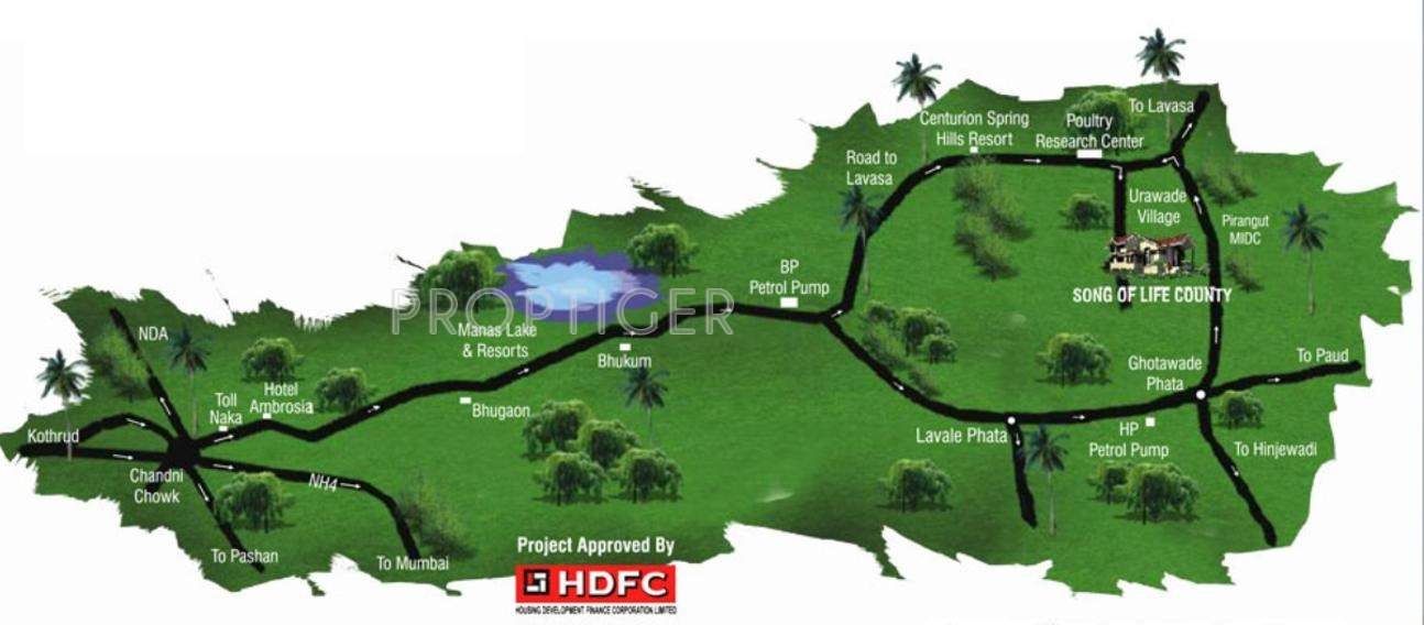 Images for Location Plan of Runwal Song of Life County
