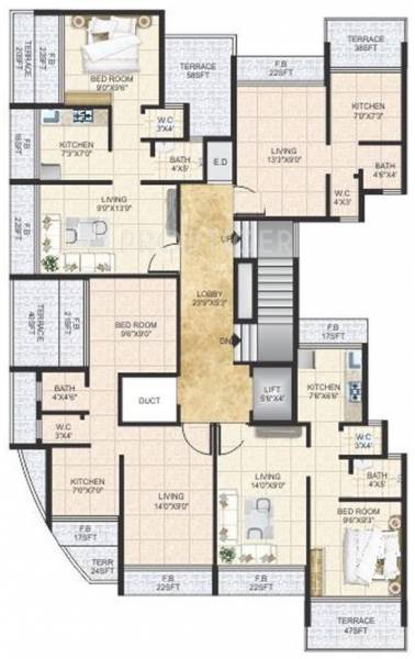 Images for Cluster Plan of Platinum Sai Sakha Images for Cluster Plan of Platinum Sai Sakha