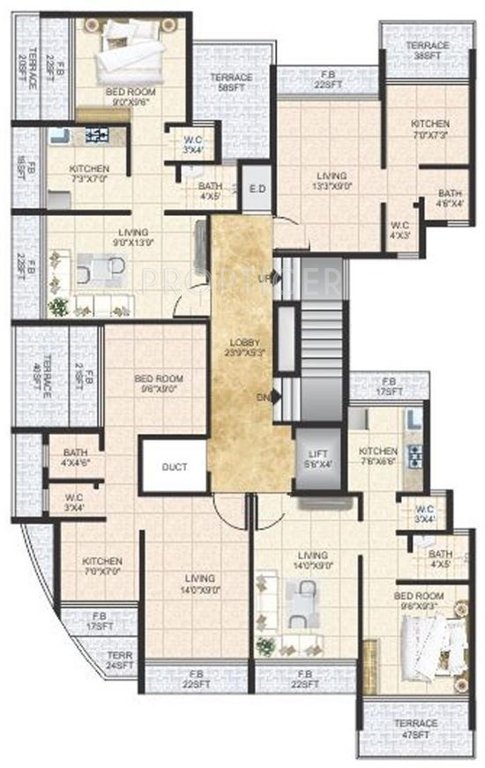 Images for Cluster Plan of Platinum Sai Sakha