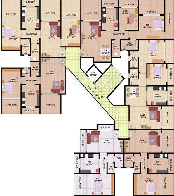 Images for Cluster Plan of Annapurna Mangeshi Paradise