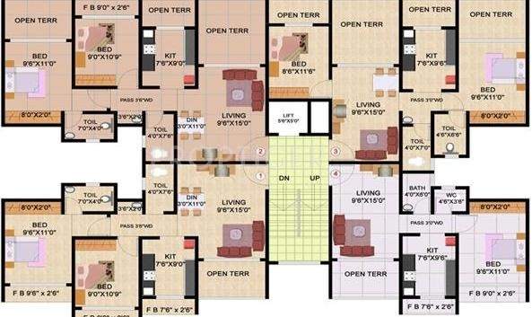 Images for Cluster Plan of Annapurna Mangeshi Paradise