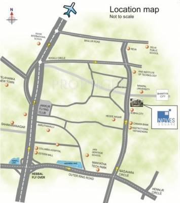 CVR Infra Noves Square Location Plan