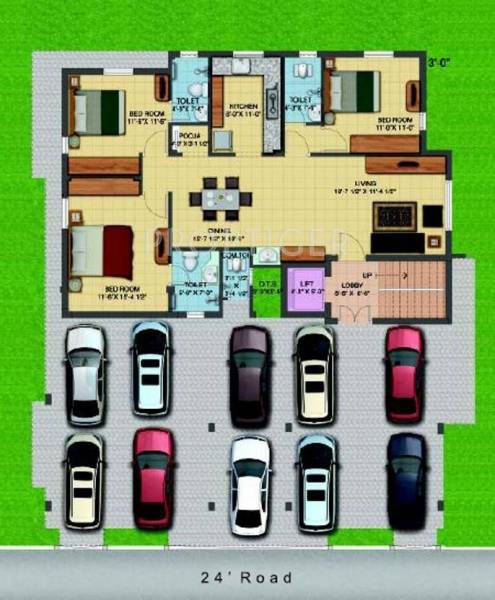 Images for Cluster Plan of Nahar Sri Ganesh