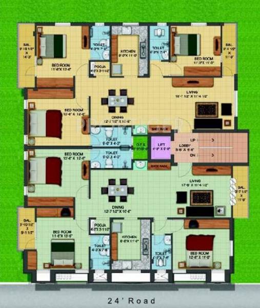 Images for Cluster Plan of Nahar Sri Ganesh