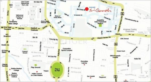 Images for Location Plan of Nahar Sri Ganesh