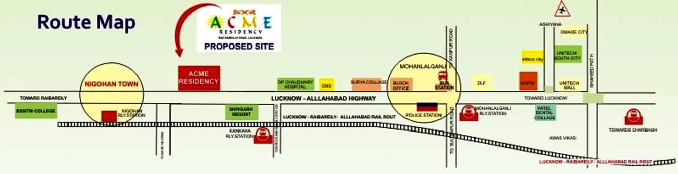 Images for Location Plan of Surya Acme Residency