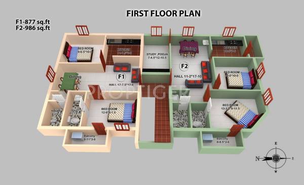 Images for Cluster Plan of Geejay Homes Kabilar Corners