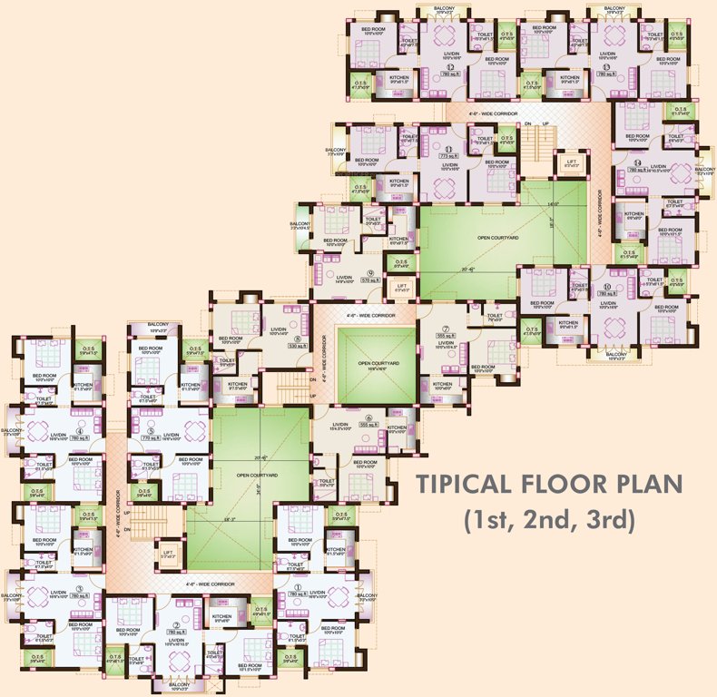  paradise Images for Cluster Plan of Devi Paradise