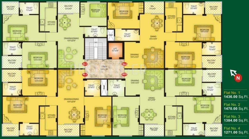 Images for Cluster Plan of Vardhman Group Majesty