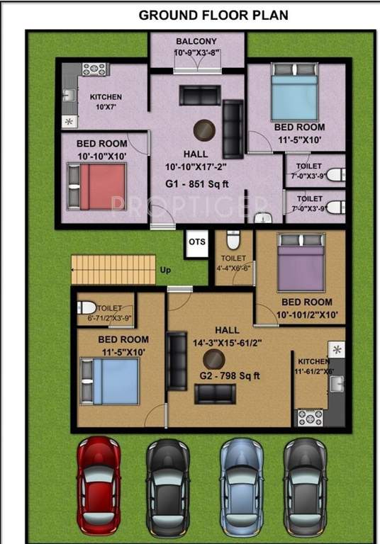 Images for Cluster Plan of Geejay Masthan Mahal