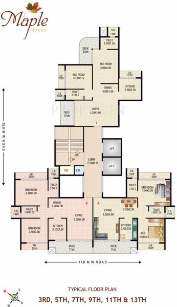 Images for Cluster Plan of Bhoomi Maple Hills Images for Cluster Plan of Bhoomi Maple Hills