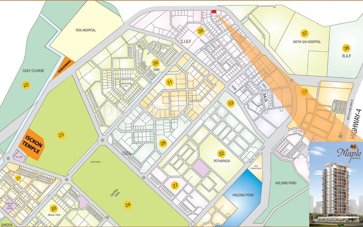 Images for Location Plan of Bhoomi Maple Hills