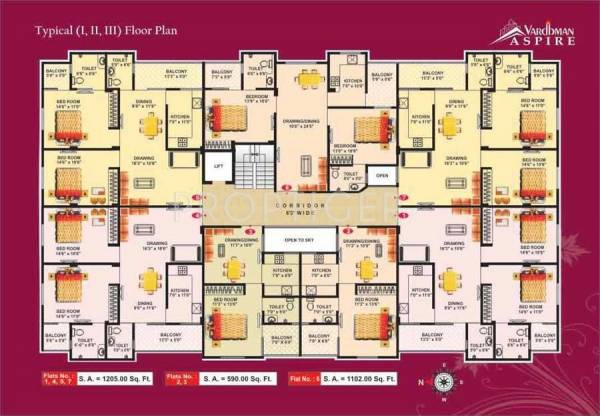Images for Cluster Plan of Vardhman Group Vardhman Aspire