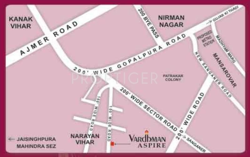 Images for Location Plan of Vardhman Group Vardhman Aspire