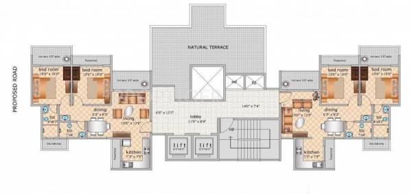 Images for Cluster Plan of RS Residency Images for Cluster Plan of RS Residency