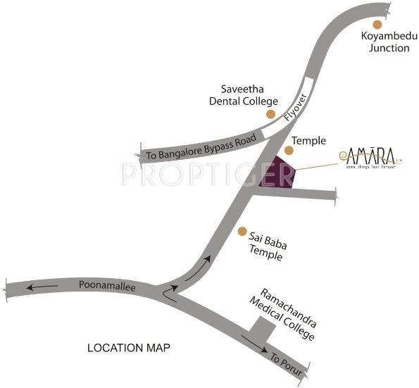 Images for Location Plan of Arihant Foundation and Housing Amara