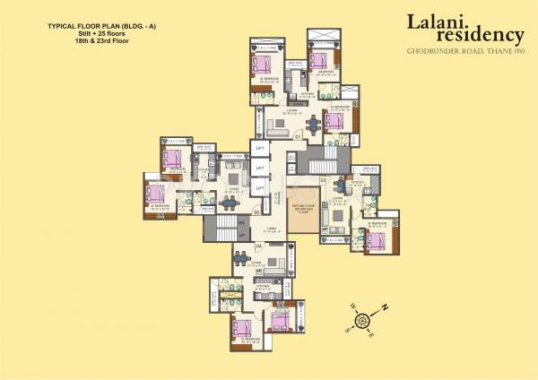 Images for Cluster Plan of Lalani Residency