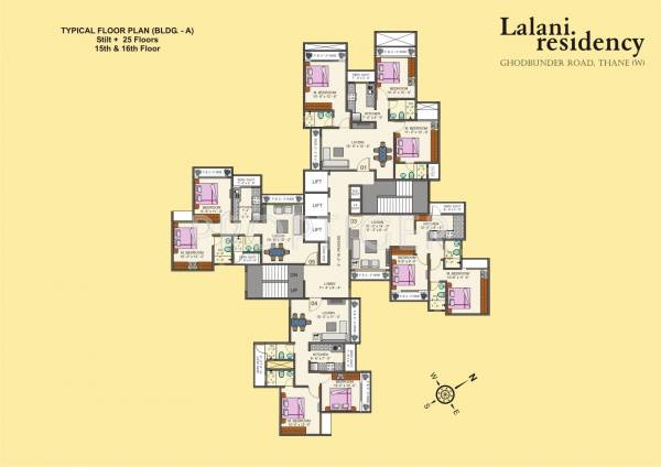 Images for Cluster Plan of Lalani Residency