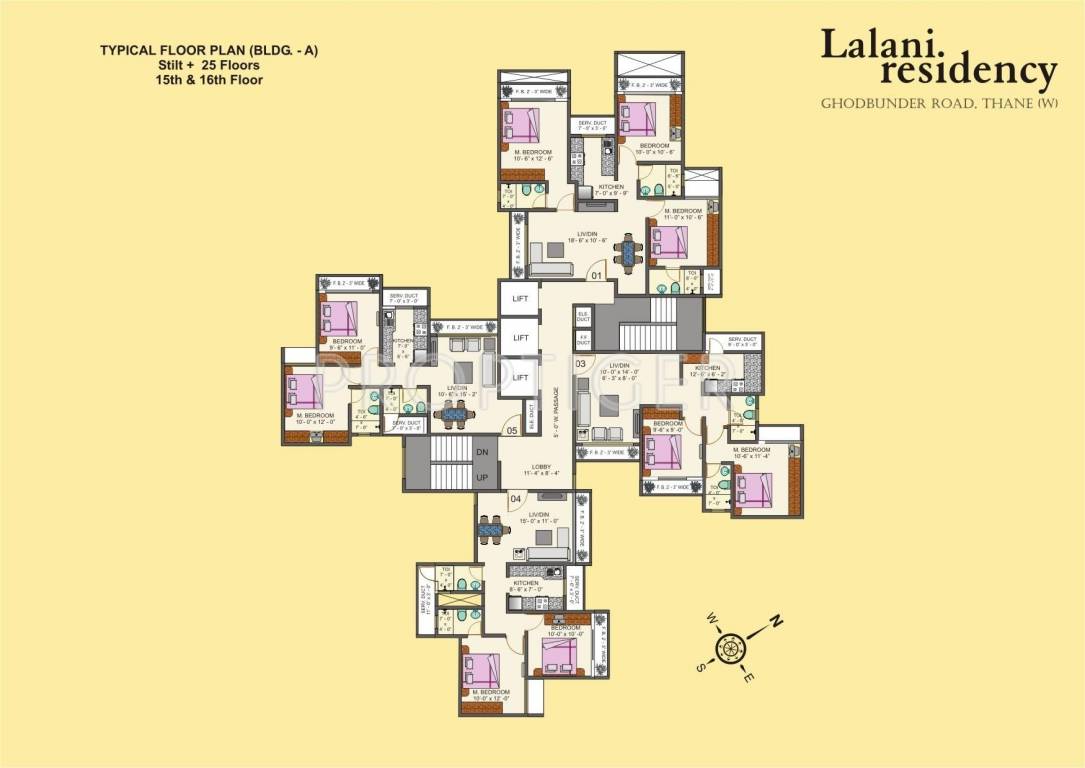 Images for Cluster Plan of Lalani Residency