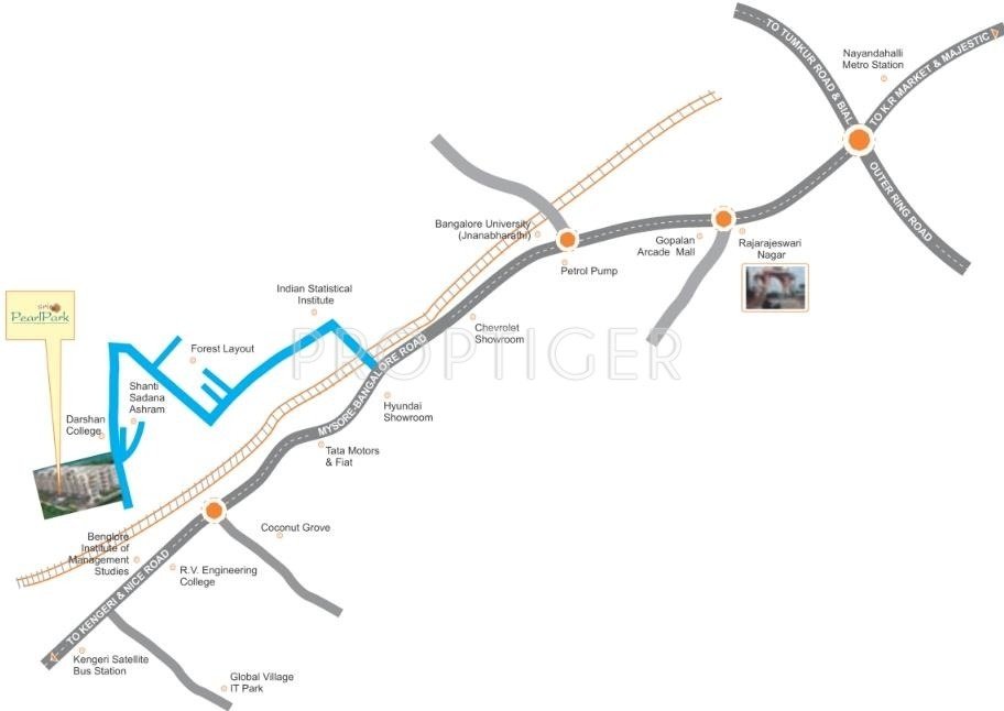 Images for Location Plan of Srinidhi Sri Pearl Park