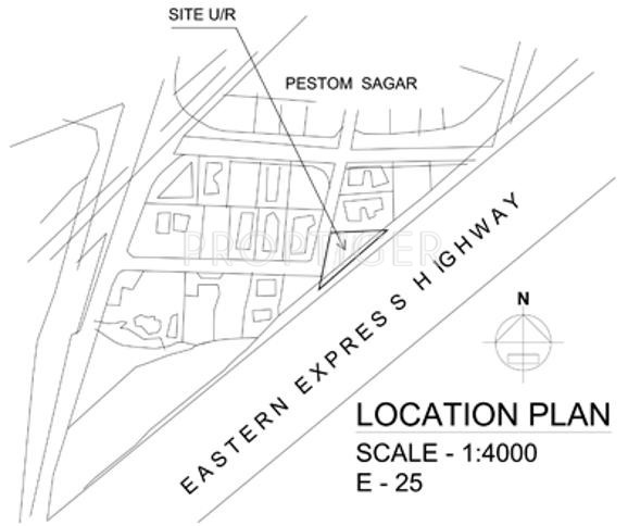 Images for Location Plan of Rupji Constructions Vrindavan