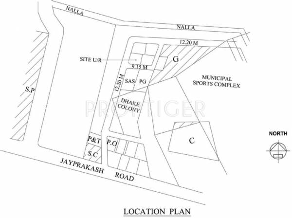 Images for Location Plan of Rupji Constructions Gulmohar