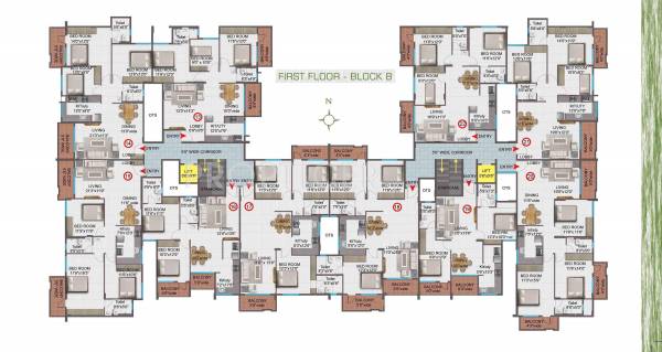  kalpavruksha BLOCK A Cluster Plan