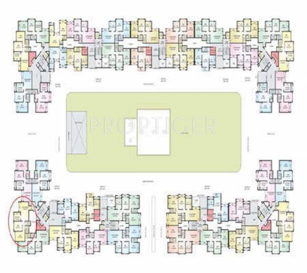 Images for Cluster Plan of Neelsidhi Sankul Images for Cluster Plan of Neelsidhi Sankul