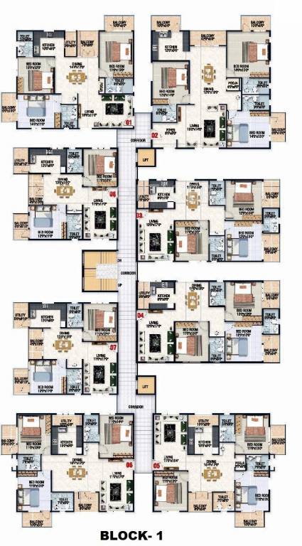 Images for Cluster Plan of Sraddha White Cliff