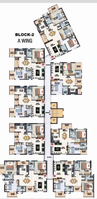 Images for Cluster Plan of Sraddha White Cliff