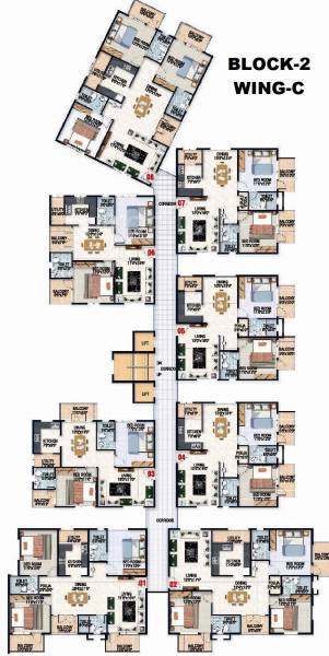 Images for Cluster Plan of Sraddha White Cliff