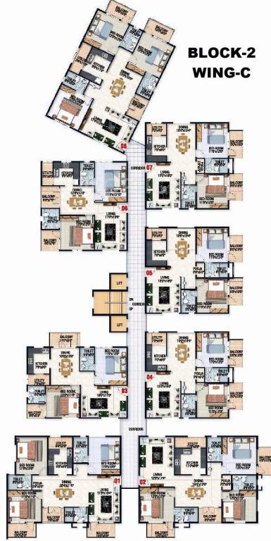 Images for Cluster Plan of Sraddha White Cliff