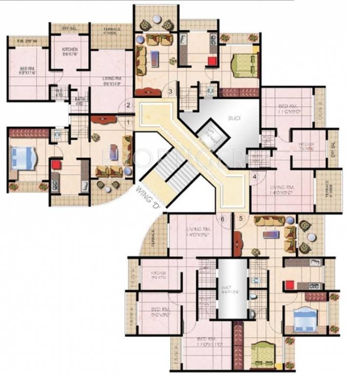 Images for Cluster Plan of Mohan Group Valley