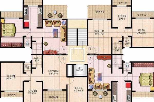 Images for Cluster Plan of Mohan Group Valley Images for Cluster Plan of Mohan Group Valley
