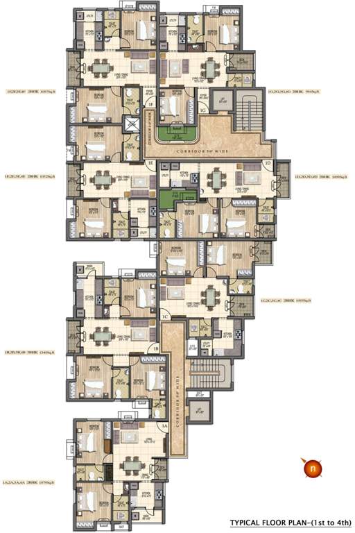 park view Images for Cluster Plan of Pearl Park View