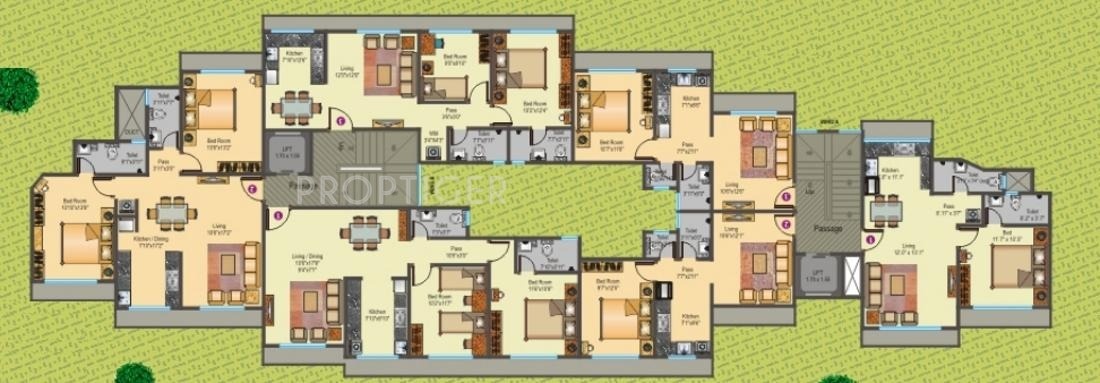 Images for Cluster Plan of Dipti Empress