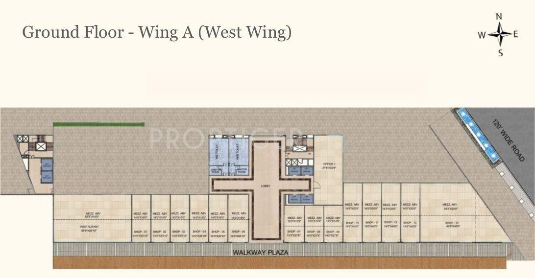  city vista Cluster Plan