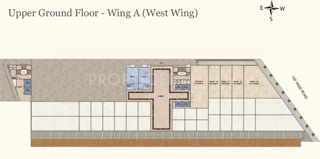  city vista Cluster Plan
