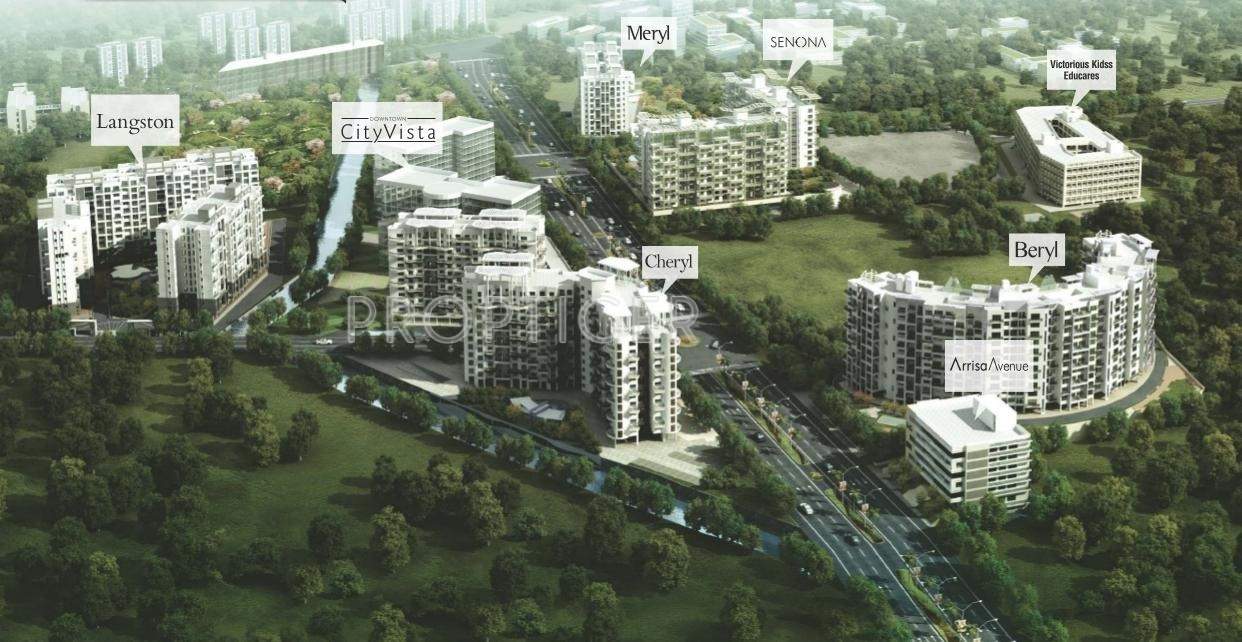  city vista Images for Elevation of Kolte Patil City Vista