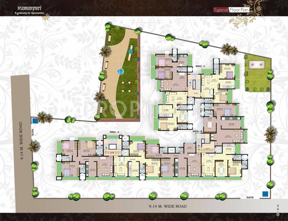 Images for Cluster Plan of Dipti Bamanpuri Society