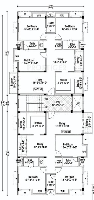 Images for Cluster Plan of Krishna Castle